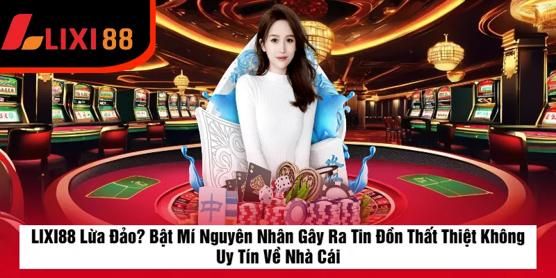 LIXI88 Lừa Đảo? Bật Mí Nguyên Nhân Gây Ra Tin Đồn Thất Thiệt Không Uy Tín Về Nhà Cái