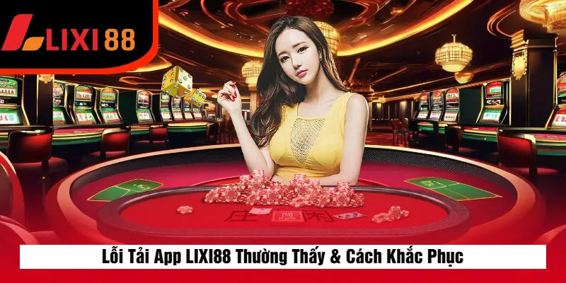 Lỗi Tải App LIXI88 Thường Thấy & Cách Khắc Phục